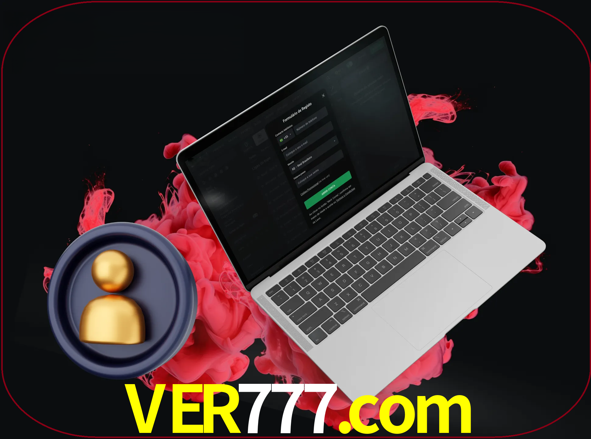 No cabeçalho do site ver777, clique no botão que o levará a um formulário especial onde terá de introduzir as suas informações actuais.